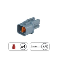 Boğaz Kelebeği Soketi Dişi 4 Pin Kablosuz