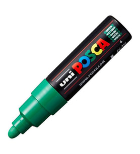 Uni Posca PC-7M Boyama Markörü 4.5-5.5 mm Yeşil 