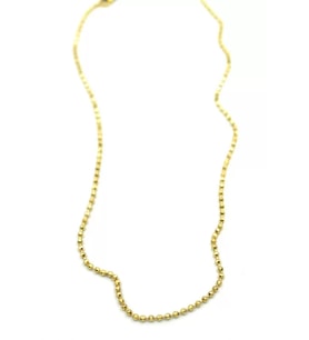 Xuping Dorika Top Zincir - 60 cm - Altın