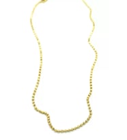 Xuping Dorika Top Zincir - 60 cm - Altın