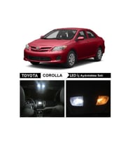 Toyota Corolla (2007-2013) Led Iç Aydınlatma Ampul Seti