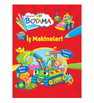 Eğlendiren Boyama - İş Makineleri