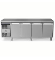 Electrolux Professional Endüstriyel Soğutmalı Tezgah, "heavy Duty", Aısı304, -2°/+10°c, Dijital, Tropikal - 590 Lt, 4 Kapılı EH4HBAAAA