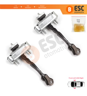 Toyota Avensis MK3 T27 T270 2009-2018 68610-05052 İçin 2 EA Ön Sağ ve Sol Kapı Gergi Yayı