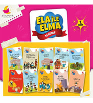 AY ÇOCUK ELA İLE ELMA OKUMA SETİ