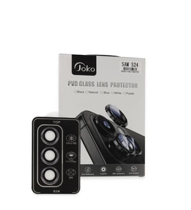 Joko Samsung Galaxy S24 PVD Metal Kamera Lens - Derin Mor