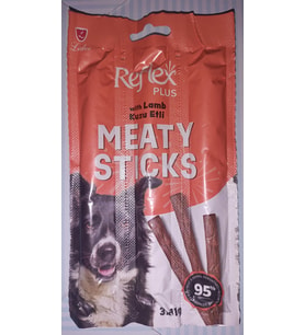Reflex Plus Meaty Sticks Kuzulu Tahılsız Köpek Ödül Çubuğu 3x11 Gr