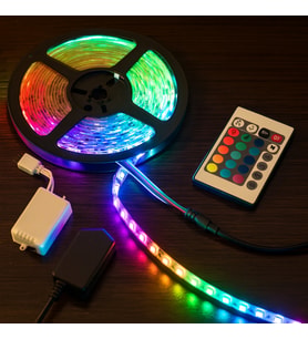 RGB Şerit 54 LED Kumandalı USB Bağlantılı
