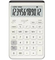 Casio JT-200T-WE 12 Hane Beyaz Masa Üstü Hesap Makinesi
