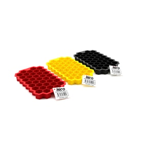 Mini Petek Buz Kalıbı - 38 Bölmeli - Silikon - Renkli