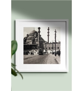 ÖZCANLAR ÇERÇEVE Çerçeveli Istanbul Serisi Eski Istanbul Tarihi Konsept Ve Tekli Çoklu Çerçeveler 20x20 ÖZC-İST-02
