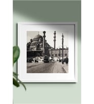 ÖZCANLAR ÇERÇEVE Çerçeveli Istanbul Serisi Eski Istanbul Tarihi Konsept Ve Tekli Çoklu Çerçeveler 20x20 ÖZC-İST-02