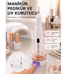 Jel Oje Kurutma ve Tırnak Bakımı Cihazı