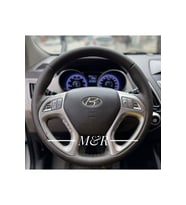 Hyundai İx35 Araca Özel Orijinal Kaplama Deri Direksiyon Kılıfı
