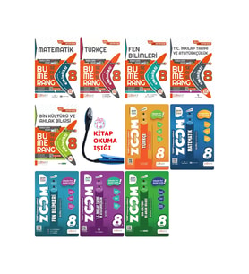 Günay Yayıncılık Günay 8. Sınıf Bumerang Serisi Konu Anlatımlı Ve Etkinlikli Soru + ZOOM Soru Set+ Kitap Ok (Çok Renkli)