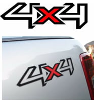 4x4 Sticker Off road Yapıştırma ufak boy 18cm 2 Adet