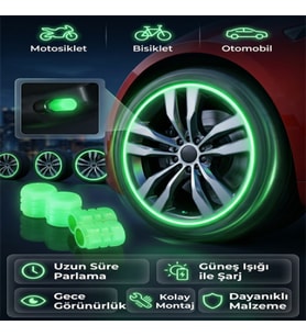 FOSFORLU GECE PARLAYAN SİBOP KAPAĞI