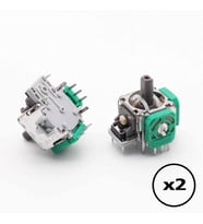 2 ADET XBOX ONE Analog Motoru Xbox One Kol Tamiri Xbox One Kollar İçin Kaliteli Orjinal Yedek Parça (Yeşil)
