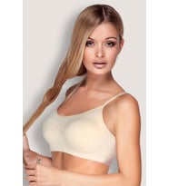 Miorre Ultra Comfort Dikişsiz Yumuşak Kap Sport Sütyen (Ten)