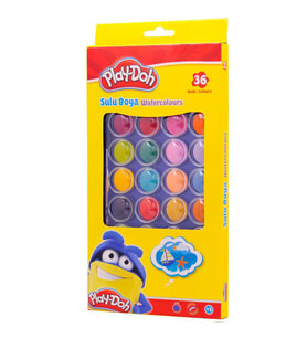 Play-Doh Sulu Boya 36 Renk 23 mm Çap 