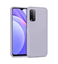 Xiaomi Redmi 9t Kılıf Nano İçi Kadife Silikon - Lila