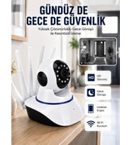 Güvenlik Kamerası Antenli Gece Görüşlü Sensörlü Harekete Duyarlı Yeni Nesil