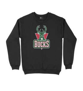 Milwaukee Bucks Siyah Sweatshirt