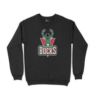 Milwaukee Bucks Siyah Sweatshirt