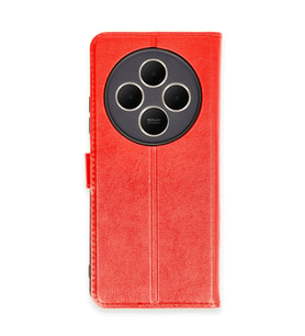 Xiaomi Redmi 14c Kılıf Trend S Plus Kapaklı Kılıf - Kırmızı