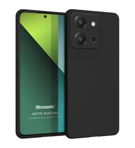 Microsonic Matte Silicone Reeder S19 Max Pro S Zoom Kılıf Siyah (Siyah)