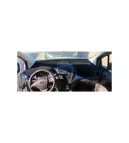 2013-2020 Modellerine Uygun Ford Connect Torpido Koruma Halısı Siyah Kenar Renk Mavi
