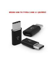 Usb 3.1 Type-C to Mikro Usb Şarj Çevirici Dönüştürücü Adaptör Samsung Note 7 Lg G5 GM5 Plus Mac