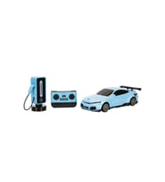 1:16 USB Şarjlı Uzaktan Kumandalı Yarış Arabası – Sesli Işıklı Enerji Tasarruflu Mavi Şimşek (Çok Renkli)