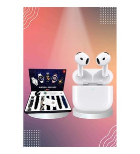 Mey İthalat® 3.Nesil TWS Bluetooth Kulaklık Bluetooth Bağlantılı Akıllı Saat Amoled Ekran Plastik Ha