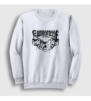 Presmono Unisex Beyaz Logo Koenigsrasse Königsrasse Sweatshirt 478173tt (Beyaz)