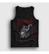 Presmono Unisex Siyah Obscura Metal Gorguts Atlet 486408tt