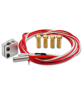 Volcano Hotend Seti 12V 40W(0.6-0.8-1.0-1.2 Nozzle) (Renksiz)