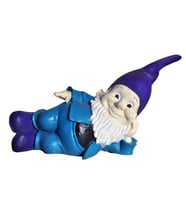 YATAN CÜCE GNOME 11 cm. El Boyaması Biblo, Dekoratif El Sanatları, ev & ofis için özgün dekor ürünü
