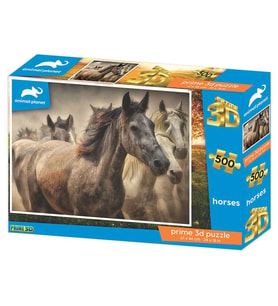 Prime 3D - Atlar 500 Parça Yetişkin Puzzle 10481