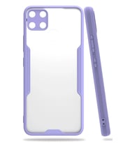 Durukar® Realme C15 Kılıf Platin Silikon - Lila