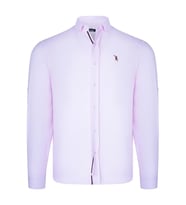 G674 DEWBERRY ERKEK GÖMLEK-AÇIK PEMBE