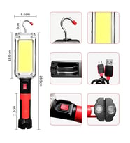 Usb Şarjlı Oto Tamirci Çalışma Lambası  Wt-733