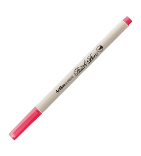 ARTLINE SUPREME EPFS-F BRUSH UÇLU KALEM FOSFORLU PEMBE