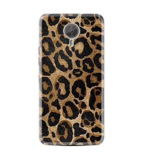 GM5 Plus Kılıf HD Resim Baskılı Leopar StKd -055