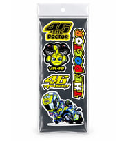 Motosiklet Sponsor Sticker Etiket Seti Fosforlu Folyo Kask Grenaj Model 6