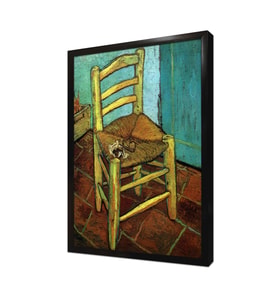 Sandalye Vincent Van Gogh Çerçeveli Mdf Tablo
