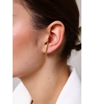 Gold Renk Burgu Earcuff