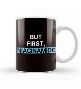 Funny But First Niacinamide Dermatology Dermatologist Medic Kupa Bardak Porselen