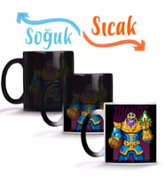 Thanos 01 Sihirli Kupa Bardak Porselen