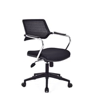 Carmel Siyah Fileli Pls Ofis Koltuğu